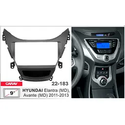 Перехідна рамка Hyundai Elantra, Avante Carav 22-183 - мініатюра 6