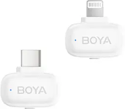 Микрофон Boya mini-13 Type-C/Lightning White (mini-13) - миниатюра 4