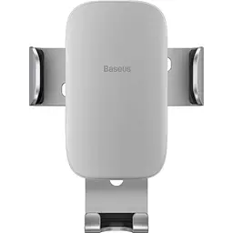 Автотримач Baseus Metal Age 2 Gravity Car Mount Air Outlet Version Silver (SUJS000012) [104434] - мініатюра 2
