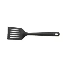 Лопатка кухонна Kela Apart для сервіровки з прорізами, 34 см, чорна (12635)