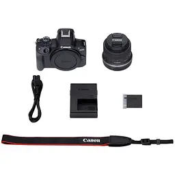 Цифровий фотоапарат Canon EOS R50 + RF-S 18-45 IS STM Black (5811C033) - мініатюра 10
