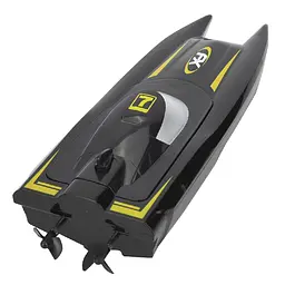 Катер на радіокеруванні TKKJ Boat H118 швидкість 10 км/год (Чорний) - мініатюра 5