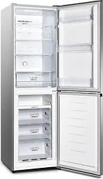Холодильник Gorenje 182х55х55см 2 двері 171(80) л А+ NoFrost Plus сірий (NRK4181CS4) - мініатюра 2