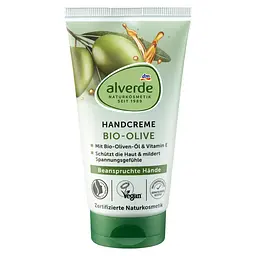 Крем для рук Alverde Naturkosmetik Schutz & Pflege з органічними оливками 75 мл