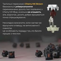 Клавіатура Ducky One 3 Mini Cherry MX Brown RGB White UA (DKON2161ST-BUAPXPWWWSC1) - мініатюра 9