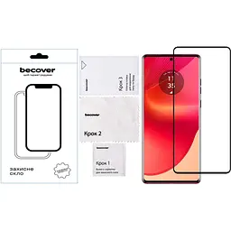 Захисне скло BeCover для HMD Fusion Black (712503) - мініатюра 2