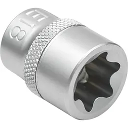 Головка торцева Wurth 3/8IN зовнішній Torx TX-E18-L28 Red Stripe (5763038218)