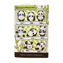 Колекційна фігурка-сюрприз із аксесуарами 52Toys Panda Roll 2 серія (123931) - мініатюра 2