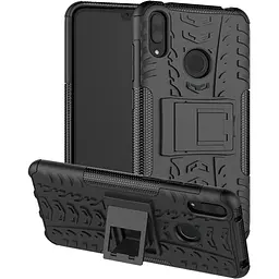 Чохол-накладка Toto Dazzle Kickstand 2 in 1 Case HuAwei Y7 Pro 2019/Enjoy 9 Black - мініатюра 2