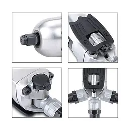 Пневмогайковерт професійний 3/8 108N/m 12000об/хв Mini Butterfly Type Toptul hoz0009533 - мініатюра 2