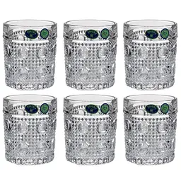 Набір стаканів для віски Bohemia Diamond Eyes 320 мл (024-456)