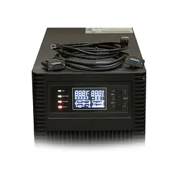 Джерело безперебійного живлення Kraft KRF-T6000VA/6000W(LCD) Pro Online UPS з вбудованими акумуляторними батареями (42-00108) - мініатюра 6