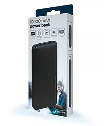 Зовнішній акумулятор Power Bank Gembird PB20-02 20000mAh (Чорний) - мініатюра 3