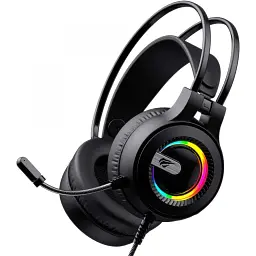Навушники XPRO GH-01 Gaming LED чорні (43173-GH-01_314) - мініатюра 3