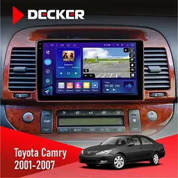 Штатна магнітола Toyota Camry 30 2001-2007 Wood Decker D9-009 4x64, DSP, 4G, 2k Decker (НФ-00008461)
