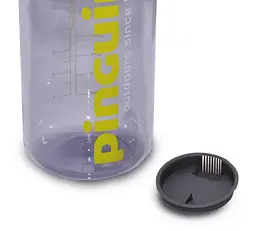 Фляга Pinguin Tritan Fat Bottle BPA-free 1 л Сірий - мініатюра 2