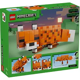 Конструктор LEGO Minecraft Лисиця 497 деталей (21588) - мініатюра 8