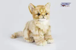 М'яка іграшка Hansa Кошеня жакардове, що сидить, Hansa, 19 см (71765)