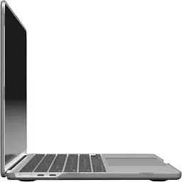 Чохол-накладка Moshi Ultra Slim Case iGlaze Stealth Black for MacBook Air 13.6" M2 сірий (99MO071008) - мініатюра 3