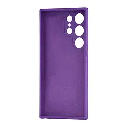 Чохол Silicone Case Samsung S23 Ultra (S918) Purple - мініатюра 2