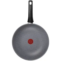Сковорода Вок Tefal Hard Stone 28 см сіра (D4561932) - мініатюра 2