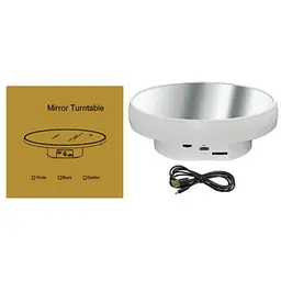 Поворотний стіл Puluz TBD0606196501 16 см White [168751] - мініатюра 2