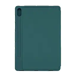 Чохол-книжка для планшета Samsung Galaxy Tab S10 FE (SM-X520/X526)/S10 Lite (SM- X400/X406), Smart Fold Pen, зелений, 10.9 дюймів, з екошкіри + TPU, з магнітною застібкою, підставкою, тримачем під стилус, протиударний, з функцією Wake/Sleep - мініатюра 2