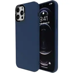 Чохол-накладка Molan Cano Silicone SF Jelly Mixxi для Apple iPhone 13 Pro (dark blue)