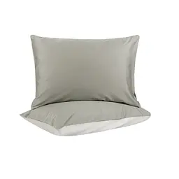 Наволочки сатин premium 300ТС Lotus Home - Florida оливковий 50x70 (2 од)