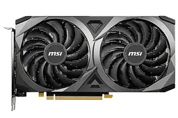 Відеокарта MSI RTX 3060 Ti 8GB Ventus 2X V1 LHR (RTX 3060 Ti VENTUS 2X 8G V1 LHR) ( 256 bit, PCI-E v4.0 x16) FR