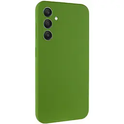 Чохол TPU GETMAN Liquid Silk Full Camera для Samsung Galaxy S26+ Зелений / Dark green