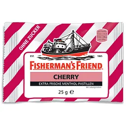Льодяники Fisherman's Friend Cherry - без цукру 25g