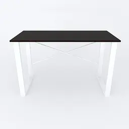 Письмовий стіл Ferrum-decor Драйв 750x1200x600 Білий метал ДСП Венге Магія 16 мм (FRD-105348) - мініатюра 4
