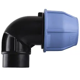 Коліно ПНД Vsplast 40x1 1/4 '' ВР 4002 000013326