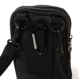 Сумка чоловіча Lanpad тканинна Чорний (LAN6195 black) - мініатюра 6
