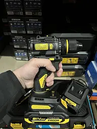 Шуруповерт професійний акумуляторний безщітковий Zegor CDPP-21BL/21В/70 Нм/дві швидкості/2 батареї 21В 2Ач/реверс/підсвічування/кейс - мініатюра 4