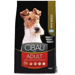 Сухий корм Farmina Cibau Adult Mini для дорослих собак дрібних порід, курка, 2.5 кг