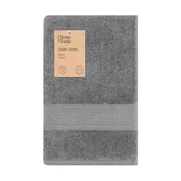 Рушник махровий Ardesto SuperSoft, 70х140см, 100% бавовна, сірий (ART2270SLP)
