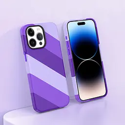 Захисний чохол Vokamo для iPhone 15 Pro з магнітом Purple - мініатюра 3