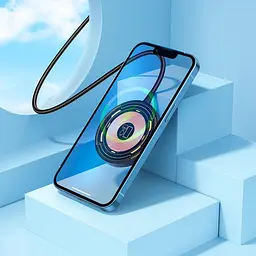 Зарядка Qi HOCO Discovery Edition 3-in-1 magnetic wireless fast charger CW45 - мініатюра 9