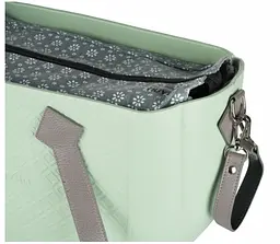Сумка для коляски Nuvita MyMia, шкіра, м'ятний (NV8801M/02F/23G/13G/33G) - мініатюра 4