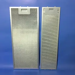 Алюмінієві ґрати ( 2шт. ) для кухонної витяжки Ventolux GARDA 60 (750) SMD, розмір 205*475 мм + 130*475 мм - мініатюра 6