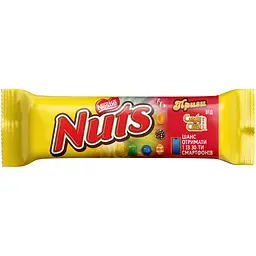 Шоколадний батончик Nuts 42 г