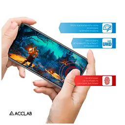 Скло захисне ACCLAB Full Glue MOTO G24 Power Black (1283126591778) - мініатюра 6