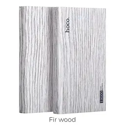 Портативна батарея Power Bank Hoco Wooden 13000mAh Fir Wood B36 - мініатюра 2