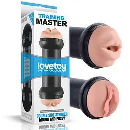 Двосторонній мастурбатор - Traning Master Flesh Love Toy 66-LV250002 91616
