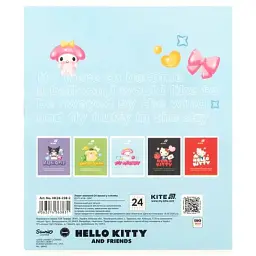 Зошит Kite Hello Kitty and Friends, 24 аркуша, клітинка (HK26-238-2) - мініатюра 6