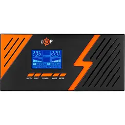 Джерело безперебійного живлення [ДБЖ] LogicPower LPM-PSW-1500VA 12V + АКБ LPM-GL 12V - 200 Ah [29695] [110199] - мініатюра 2