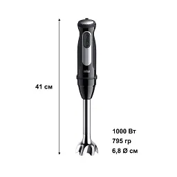 Блендер Braun MQ 55755 MBK - мініатюра 3