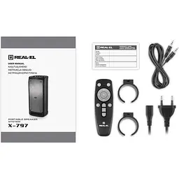 Акустика REAL-EL X-797 Black (EL121600023) [136476] - мініатюра 6